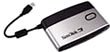 SanDisk SDDR-89-J70 12-in-1 Reader/Writer connected to a computer via USB.