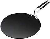 HD Houseware Iron Tawa with Stainless Steel Handle (25cm)