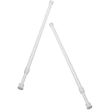 Tringle à rideaux pour fenêtre ou porte : installation facile, sans outils ni perçage. facile à installer, à ajuster et à retirer. petite tringle télescopique