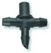 Rain Bird XBF-3-TEE Accesorio de transferencia de conector en T de púas de 1/4 - Paquete de 50 por Rain Bird