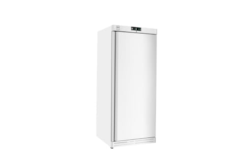 METRO Professional Réfrigérateur GRE6600, aluminium, 77,5 x 72 x 193 cm, 380 l, froid ventilé, 300 W, pour GN 1/1, avec serrure, blanc