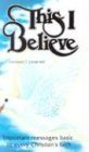 This I Believe