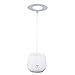 Lampka biurkowa z klipsem lampa do nauki pielęgnacja oczu z 3 trybami światła zasilana przez USB elastyczna gęsia szyja do łóżka wezgłowie tabeli światła biurowe