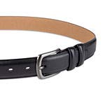 Stafford Men's Dress Belt with Double Keeper Black3