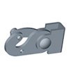 Image of CNPQ127 Museum Rod Picture Hanging Hooks with Anti-Theft Safety Lock