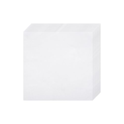 10 PCS White Cotton Fabric