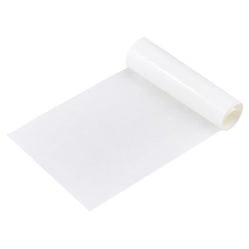 Hobbspring 2 Rollen Selbstklebende Sohlenfolie 1m Klare Silikon Schuhsohlen Schutztransparente Rutschfeste Sohlenpolster für High Heels Sneaker Lederschuhe