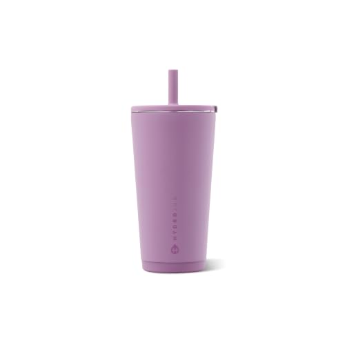 HydroJug Everyday Tumbler 20 oz, Ceramic-Lined Straw Cup, Pixie