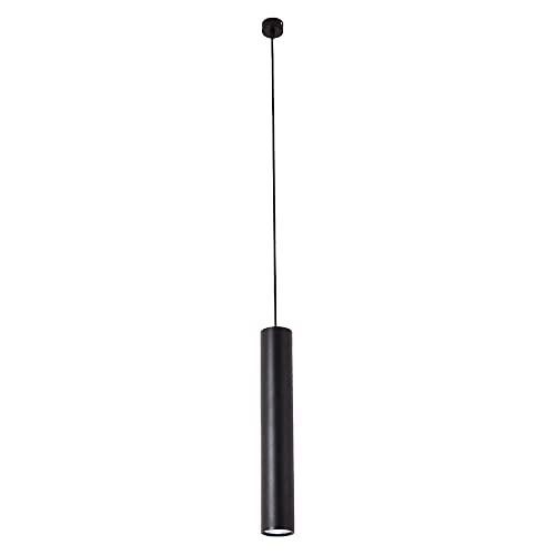 Luz led de tubo largo cilíndrica RAGGZZ mini de metal de 6x20cm con iluminación neutra para techo
