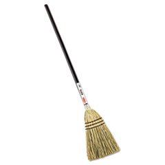 (3 Pack Value Bundle) Rcp6373Bro Lobby Corn-Fill Broom, 38-In Handle, Brown #TOP24