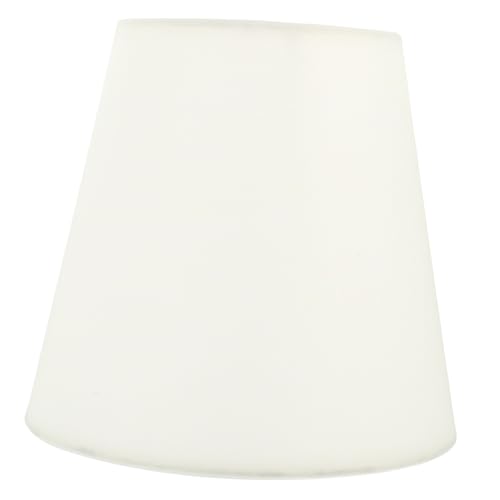 Kisangel 布製ランプシェード 照明カバー 軽量で耐久性のある卓上ランプ用装飾シェード 自然な拡散光で温かみのある雰囲気作りに 室内壁掛