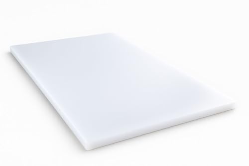 La mejor comparación de Tablas de amasar los mejores 10. 49 AIRAM HOME Tabla para picar grande 50cm x 30cm x 1.3cm, Polietileno ideal para tu restaurante ó negocio. Blanco.