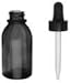 KIMBLE 15040G-30 Dropping Bottle Amber w/Glass Dropper
