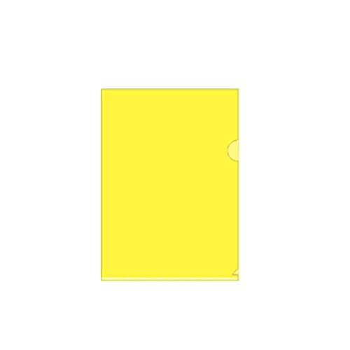 Pochettes plastique A4 en L par lot de 20 transparentes pour classer les documents