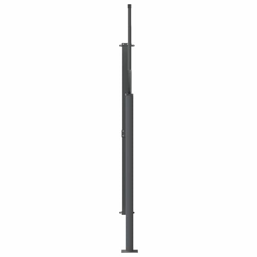 Protección contra el viento con este toldo lateral extensible de acero 3