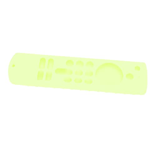 Capa de Silicone para Controle Remoto, Capa Protetora de Silicone Antiderrapante para Fire TV Stick Com Cordão de 3ª Geração (Verde Fluorescente)