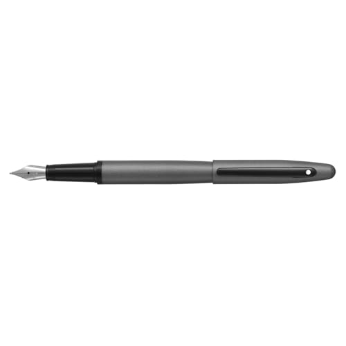 Stylo plume Sheaffer VFM gris mat pour le bureau et les notes