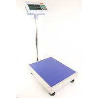 Báscula de banco digital 600LB con plataforma de acero inoxidable miniatura 1