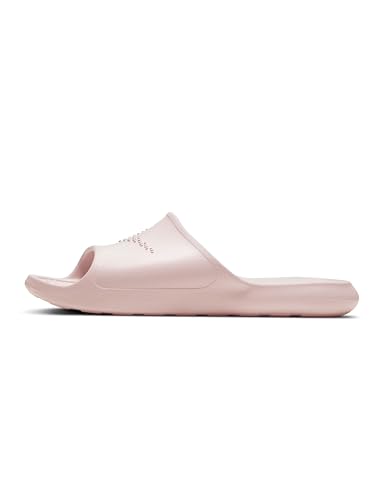 NIKE Victori One, Chanclas Mujer, Barely Rose White, 43 EU