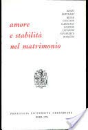 Amore E Stabilita' Nel Matrimonio 8876524029 Book Cover