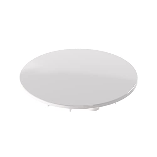 Trapflex | Couvercle pour receveur de douche | Ø 115mm en plastique | Couleur : blanc brillant | Compatible avec la bonde Viega Tempoplex, remplace le modèle Viega 6964.0