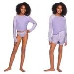 Roxy Youth 3-Piece Swim Set Purple