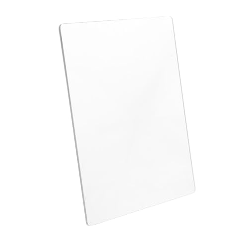 Homoyoyo Universal Acrylic Embossing Pad Die Cut Embossing Machine Accessory for Scrapbooking Card Making DIY Crafts A5 Carbon Steel Cutting Pad