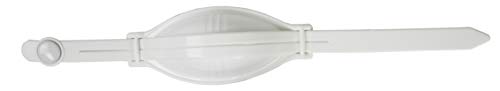 Wrestling chin cup strap adidas blanc pour stabiliser le casque