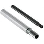 One End Threaded, One End Tapped Precision Hollow Linear Shaft 20mmX277mm 1pc