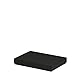 Rössler Papier 13521453701 - Boxline Kartonage rechteckig, passend für DIN A5, Schwarz, 1 Stück