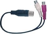 PIE KNW/13-RCA Kenwood 13-pin to RCA Cable Aux Input Adapter