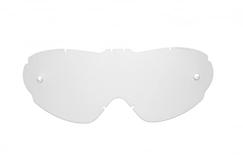 SeeCle Lente di ricambio trasparente compatibile per occhiale/maschera Scott Hi voltage work