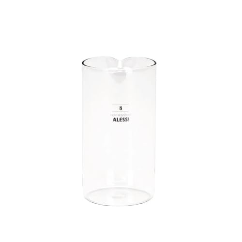 Alessi 35741 Ersatzglas für 9094 Kaffeezubereiter, 8 Tassen