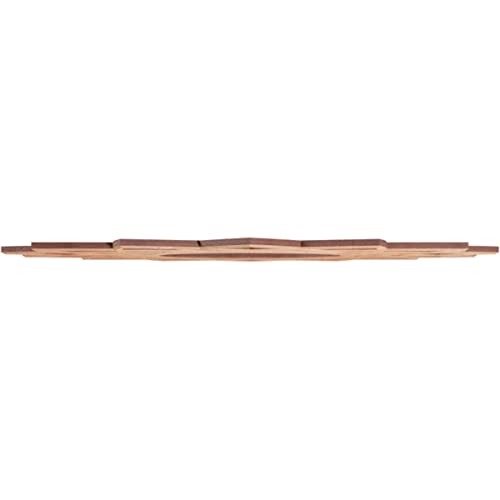 Image of Ekena Millwork 16 inchOD x 6 1 /8 inchID x 1 /4 inchT Eleanor Wood Fretwork Pierced Ceiling Medallion, Cherry