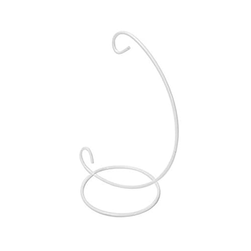 MYCreatoy Soporte de exhibición de adornos, soporte colgante de hierro de 9 pulgadas, farol de mesa, farol de cristal, globo de aire, terrario, candelabro para decoración del hogar, fiesta, boda