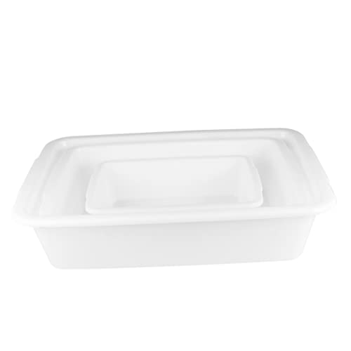 KICHOUSE 3pcs Chemical Reagent Tray Alkali Acid Chemical Experimental Apparatus Laboratory Accessories Resistance Experiment Tray Laboratory Equipment Laboratory Supplies Plastic White