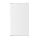 HYE Under Counter Freezer - 60L Freezer, 85CM Height, 48CM Width, Quiet 40 dB Operation, Freestanding Design, White, Ideal For Smaller Homes & Apartments - RF01UCFR60W01