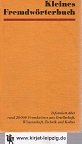 Hardcover Kleines Fremdwörterbuch [German] Book