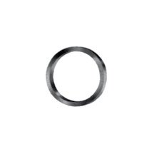 Anillo de bloqueo para ajustar el collar de cilindro Baldwin 8440.003 de 1/8