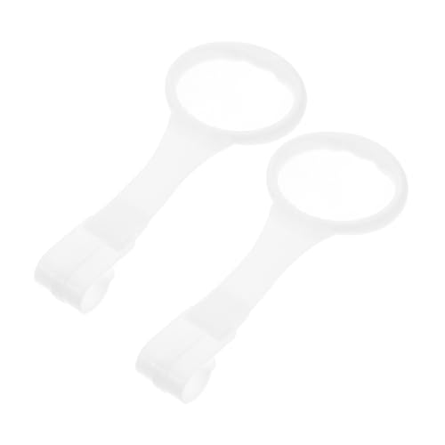 FRCOLOR 2 Anelli di Trazione per Lettino Ragazzo Accessori Facili da Installare e Smontare per Gioco e Supporto Design Portatile e Multifunzionale Bianco