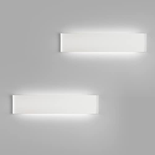Applique LED Moderna Da Parete 12W - Luce Bianco Freddo 6500K Per Interni, Soggiorno, Camera E Corridoio - Foto 10