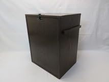 A292 桑 旅箱 茶道具 棚物三段 茶道具入れ A292 桑 旅箱 茶道具 棚物三段 茶道具入れ 美術品・アンティーク