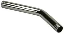 PROFLO PFS41 8" Brass Shower Arm (1/2" Connections) - Chrome