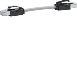 Cordon de brassage RJ45 Hager HTG480H de 0,20 m pour tableau VDI
