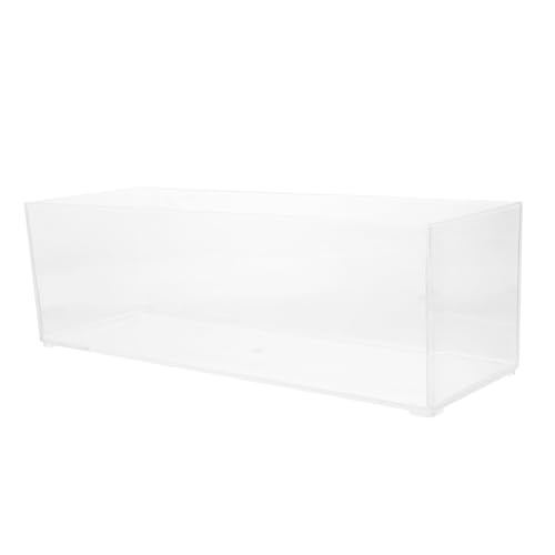 CLISPEED Caja Organizadora Transparente para Bolsas de Té y Azúcar Resistente Soporte de para Café y Almacenamiento Práctico para Oficina y Hogar