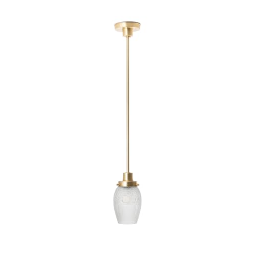 Lampe Suspendue Flower Yard en laiton géométrique Art Deco Trade