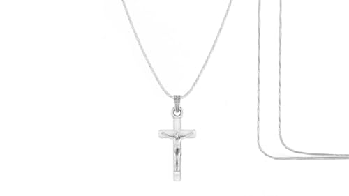 Médaillon Isa Masih en argent pur cadeau de bénédiction pour homme et femme mpsr7090-1