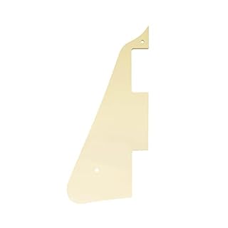 Musiclily Pro Plastique Guitare Pickguard pour 2006-Présent Modern Style Epiphone Les Paul, 1 pli Crème - Les Beatles, Paul McCartney, John Lennon, RIngo Starr, George Harrison Musiclily Pro Plastique Guitare Pickguard pour 2006-Présent Modern Style Epiphone Les Paul, 1 pli Crème – Image 3