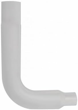 United Pacific E90-75-3524 Exhaust Elbow, Chrome, 90°, Reduce 7" O.D. To 5" O.D., 35" x 24" Leg Length