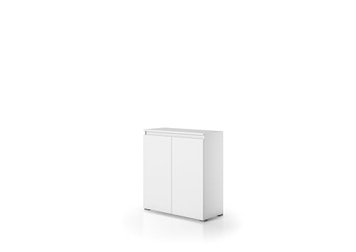 Formato compatto e funzionale: le dimensioni 80x37x102 cm lo rendono perfetto per spazi ridotti, mantenendo una buona capacità contenitiva.